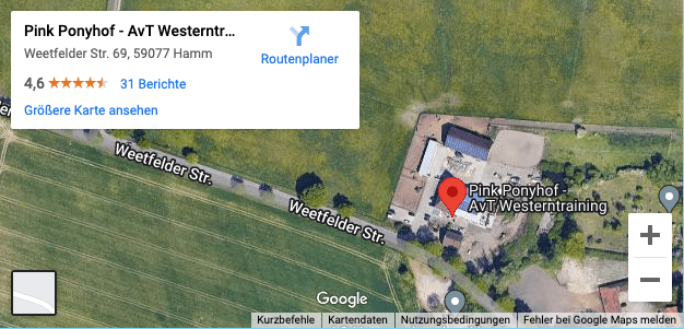 Standort des Hofs auf Google Maps